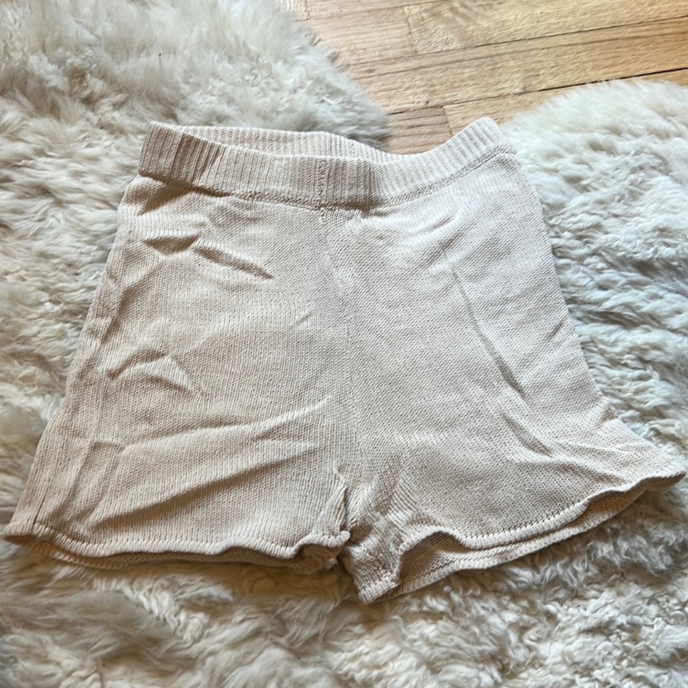 Cover up shorts.